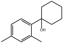 Cyclohexanol, 1-(2,4-dimethylphenyl)- Structure