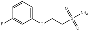 Ethanesulfonamide, 2-(3-fluorophenoxy)- Structure