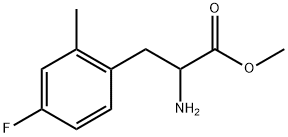 methyl 2-amino-3-(4-fluoro-2-methylphenyl)propanoate Structure