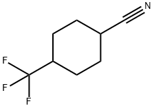 4-(trifluoromethyl)cyclohexanecarbonitrile Structure