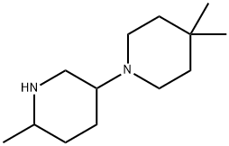 1,3'-Bipiperidine, 4,4,6'-trimethyl- Structure