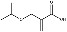 2-[(propan-2-yloxy)methyl]prop-2-enoic acid Structure