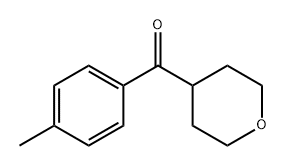 Methanone, (4-methylphenyl)(tetrahydro-2H-pyran-4-yl)- Structure