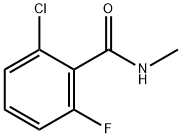 2-chloro-6-fluoro-N-methylbenzamide Structure