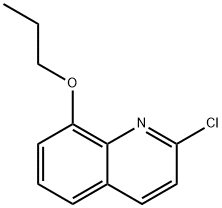 2-chloro-8-propoxyquinoline Structure