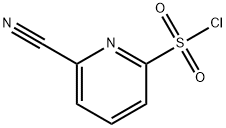6-Cyanopyridine-2-sulfonyl chloride 구조식 이미지