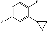 Oxirane, 2-(5-bromo-2-fluorophenyl)- Structure