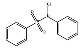 Benzenesulfonamide, N-chloro-N-phenyl- Structure