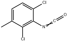 1,3-dichloro-2-isocyanato-4-methylbenzene Structure