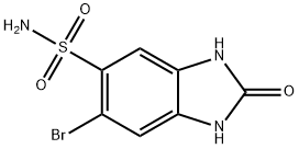 6-bromo-2-oxo-2,3-dihydro-1H-1,3-benzodiazole-5-sulfonamide Structure