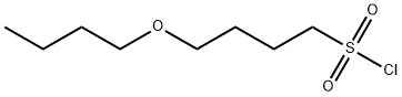 1-Butanesulfonyl chloride, 4-butoxy- Structure