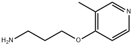 1-Propanamine, 3-[(3-methyl-4-pyridinyl)oxy]- Structure