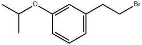 Benzene, 1-(2-bromoethyl)-3-(1-methylethoxy)- 구조식 이미지