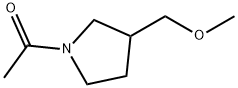 1-[3-(Methoxymethyl)-1-pyrrolidinyl]ethanone Structure