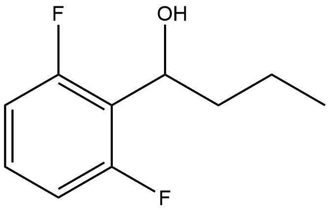 2,6-Difluoro-α-propylbenzenemethanol Structure