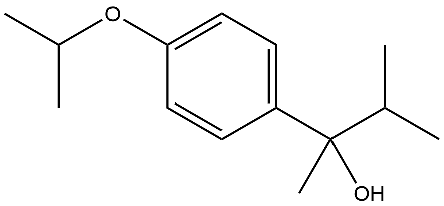 α-Methyl-4-(1-methylethoxy)-α-(1-methylethyl)benzenemethanol Structure