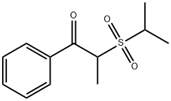 1-Propanone, 2-[(1-methylethyl)sulfonyl]-1-phenyl- 구조식 이미지