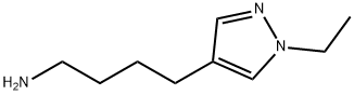 1H-Pyrazole-4-butanamine, 1-ethyl- Structure