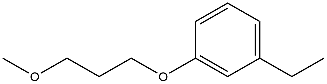 1-Ethyl-3-(3-methoxypropoxy)benzene Structure