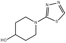 1-(1,3,4-thiadiazol-2-yl)piperidin-4-ol Structure