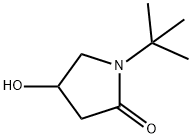 2-Pyrrolidinone, 1-(1,1-dimethylethyl)-4-hydroxy- Structure