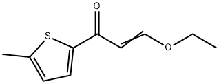 2-Propen-1-one, 3-ethoxy-1-(5-methyl-2-thienyl)- Structure