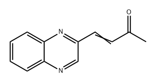 3-Buten-2-one, 4-(2-quinoxalinyl)- Structure