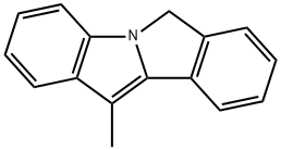 11-methyl-6H-isoindolo[2,1-a]indole Structure