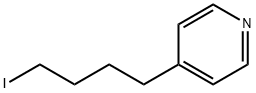 Pyridine, 4-(4-iodobutyl)- Structure