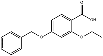 4-(Benzyloxy)-2-ethoxybenzoic acid Structure