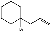 1-bromo-1-prop-2-enylcyclohexane Structure