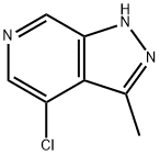 1H-Pyrazolo[3,4-c]pyridine, 4-chloro-3-methyl- Structure