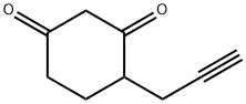 4-(prop-2-yn-1-yl)cyclohexane-1,3-dione 구조식 이미지