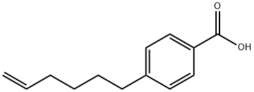 Benzoic acid, 4-(5-hexen-1-yl)- Structure