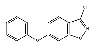 1,2-Benzisoxazole, 3-chloro-6-phenoxy- Structure