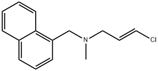 (E)-N-(3-CHLOROALLYL)-N-METHYL-N-(NAPHTALIN-1-YL-METHYL)-AMINE Structure