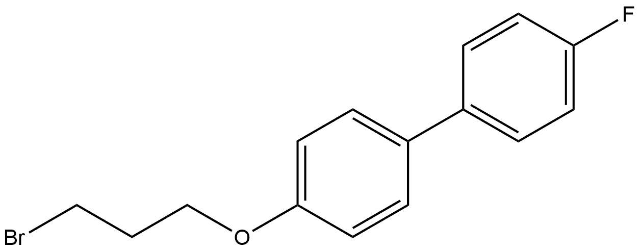 4-(3-Bromopropoxy)-4'-fluoro-1,1'-biphenyl Structure