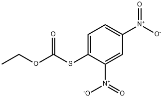 Carbonothioic acid, S-(2,4-dinitrophenyl) O-ethyl ester Structure