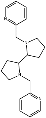 1,1'-Bis(pyridin-2-ylmethyl)-2,2'-bipyrrolidine Structure