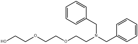 Ethanol, 2-[2-[2-[bis(phenylmethyl)amino]ethoxy]ethoxy]- 구조식 이미지