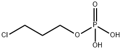 1-Propanol, 3-chloro-, 1-(dihydrogen phosphate) Structure