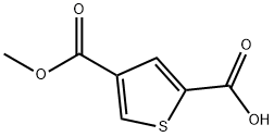 2,4-Thiophenedicarboxylic acid, 4-methyl ester Structure
