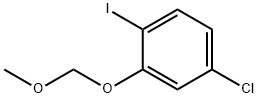 4-Chloro-1-iodo-2-(methoxymethoxy)benzene Structure