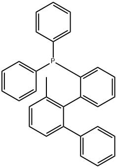 (S)-(6'-methyl-[1,1':2',1''-terphenyl]-2-yl)diphenylphosphane Structure