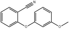 Benzonitrile, 2-(3-methoxyphenoxy)- Structure