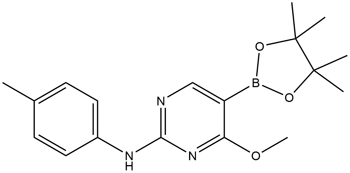 4-Methoxy-N-(4-methylphenyl)-5-(4,4,5,5-tetramethyl-1,3,2-dioxaborolan-2-yl)-... Structure