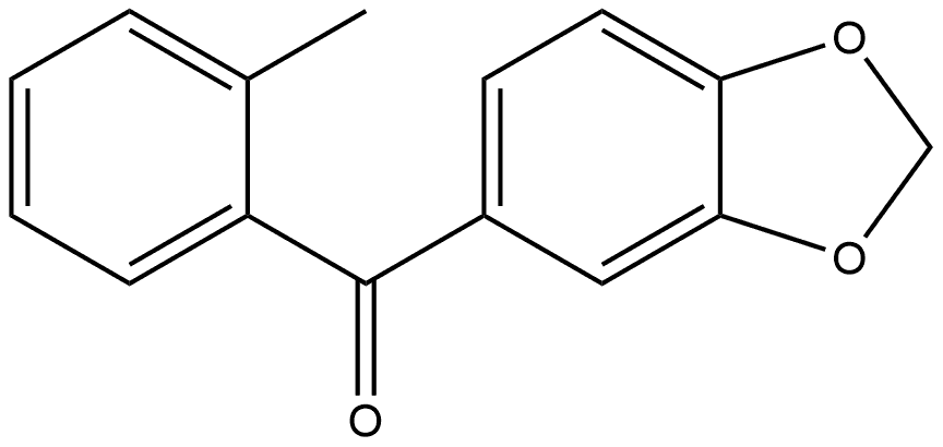 1,3-Benzodioxol-5-yl(2-methylphenyl)methanone 구조식 이미지
