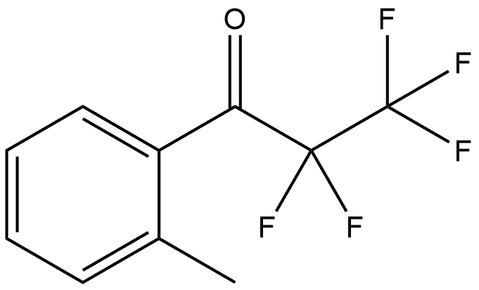 2,2,3,3,3-Pentafluoro-1-(2-methylphenyl)-1-propanone Structure