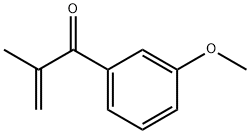 2-Propen-1-one, 1-(3-methoxyphenyl)-2-methyl- 구조식 이미지