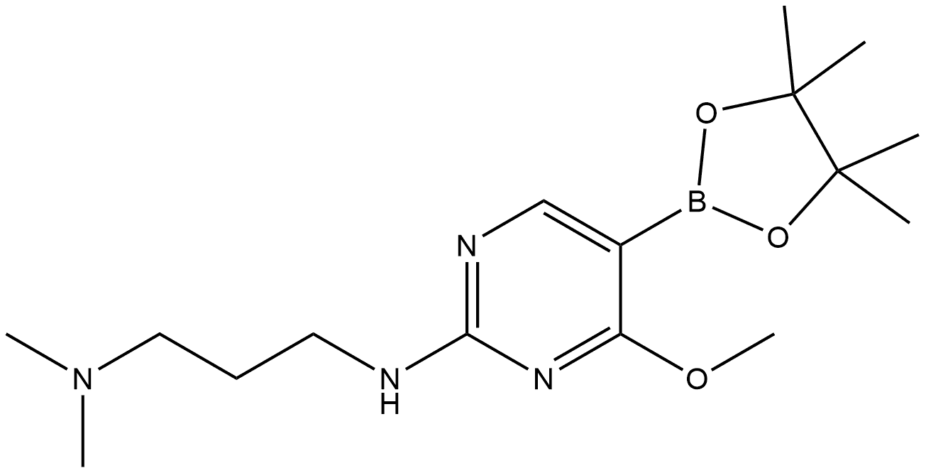 N3-[4-Methoxy-5-(4,4,5,5-tetramethyl-1,3,2-dioxaborolan-2-yl)-2-pyrimidinyl]-... Structure